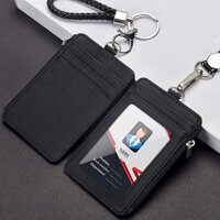 Dây kéo đa chức năng Giá đỡ thẻ ID làm việc có dây buộc Nhân viên truy cập nhận dạng Huy hiệu nhiều thẻ Giao thông ngân hàng Trường học Hộp đựng thẻ Vật tư văn phòng Ví đựng thẻ