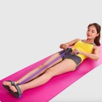 Dây kéo đàn hồi lò xo thép siêu dụng cụ thể dục tập gym cơ bụng tay eo lưng tại nhà tiện dụng