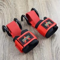 Dây kéo lưng, kéo xô, deadlift, Traps Lifting kèm móc sắt - Dụng cụ chuyên dụng hỗ trợ tập luyện