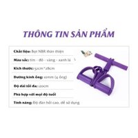 Dây kéo tập bụng 4 ống đa năng dụng cụ tập gym
