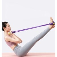 Dây kéo tập bụng, Dây kéo đàn hồi kháng lực, Dụng cụ căng bàn đạp tập thể dục gập bụng, đốt mỡ tại nhà