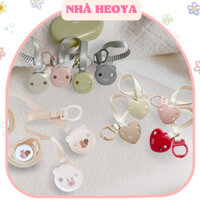 DÂY KẸP TI GIẢ GẶM NƯỚU TGM KÈM HỘP ĐỰNG CHO BÉ MADE IN KOREA