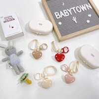 Dây Kẹp Ti Giả / Hộp Đựng Ti Giả / Babygoal/KUKU/TGM hoạ tiết xinh xắn, tiện dụng