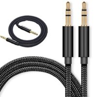 Dây kết nối Audio 3.5 mm TH3.5 dài 2m kết nối âm thanh từ điện thoại, máy tính, nhạc cụ ra loa, tai nghe - Màu đen