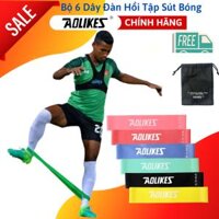 Dây kháng lực bóng đá tập lực sút AOLIKES tập lực sút cổ chân, cơ chân, đùi mông hiệu quả cao 3601 AL3601 - Chính Hãng - Aolikes Đỏ 5kg