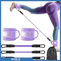 Dây kháng lực mắt cá chân có còng 3 cấp độ khác nhau 10lbs 20lbs 30lbs Bộ dây tập thể dục thoải mái để rèn luyện sức mạnh