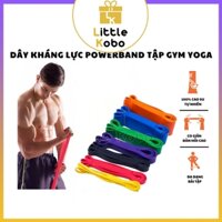 Dây Kháng Lực Toàn Thân Tập Gym Yoga Powerband Cao Su 100% Thể Thao Dây Đàn Hồi Hỗ Trợ Kéo Xà