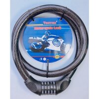 Dây Khoá 5 số TONYON TY462 20mmx1000,khoá xe đạp,xe máy (chống trộm xe máy,xe đạp,cửa nhà)