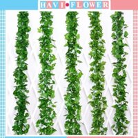 Dây lá giả - Dây leo nhân tạo (1,3m) trang trí tường nhà, cửa tiệm, decor studio chụp ảnh...