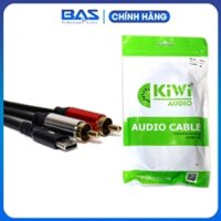 Dây lấy nhạc điện thoại IOS - TYPEC , cáp av iphone, dây audio typeC, cáp lightning cắm loa, cáp 2RCA kiwi