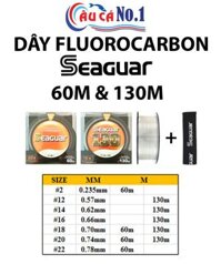 Dây Leader SEAGUAR FLOCARBON #18 #20_Cuộn 60Met