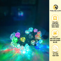 Dây Led Kim Cương 5M - 50 Bóng - Bóng Đèn Nháy Trang Trí Tiểu Cảnh, Đèn Led Trang Trí Nhà Cửa Lễ Tế