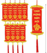 DÂY LIỄN TREO TẾT AVP178 - 10 DÂY