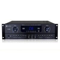 Đẩy liền vang, Âm ly liền vang VK-audio Model V2600, công xuất 1400W, hay, đẹp tiện dụng, có blutooth, optical.