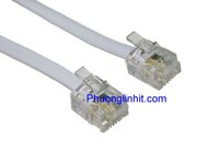 Dây Line điện thoại bàn bấm sẵn 2 đầu dài 1,5m
