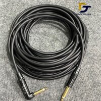 Dây Line Jack Guitar 6Ly 5-8-10m Chống Noise Chống Nhiễu, Dây Jack Cắm Đàn Guitar (dây jiasound đen)