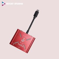 Dây live stream stereo vừa live vừa sạc ok bigo tiện lợi