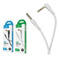 Dây loa 2 đầu jack 3.5mm hoco - cáp loa đầu gập aux mạ vàng cao cấp - hàng chính hãng - DÀI 2 MÉT