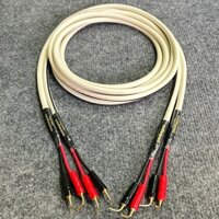 Dây loa audioquest 2 đầu mỏ chim của mỹ dài 1.5m-2m-2.5m-3m chất động xịn lên đều 3 dải