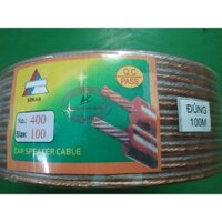 Dây loa NÚI Cao Cấp đủ 100Tim, 200Tim, 300Tim - Kết nối tín hiệu Loa Âm Thanh Tốt Cuộn 100 mét