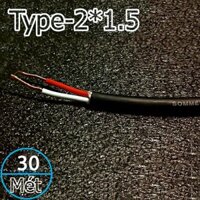 Dây loa SOMMER 2 lõi-234 sợi 2x1.5mm OFC 18AWG SP225 ( 30 mét )