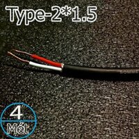 Dây loa SOMMER 2 lõi-234 sợi 2x1.5mm OFC 18AWG SP225 ( 4 mét )