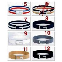 Dây Lưng Chun Golf Mặt G Sang Trọng- Thắt Lưng Chữ G- Nịt Golf - Nam Nữ