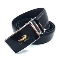 Dây lưng da nam cá sấu full box cao cấp mặt chữ nhật