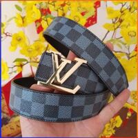 Dây lưng LV , dây thắt lưng thời trang caro