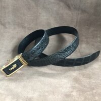 Dây lưng Nam da cá sấu xuất khẩu Thái Lan mệnh Thủy