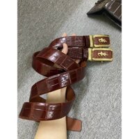 Dây Lưng Nam Da Liền Cá Sấu Cao Cấp