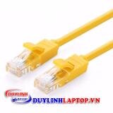 Dây mạng 5M Cat 5e UTP 26AWG CCA cao cấp Ugreen UG-11233 (màu vàng)