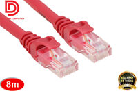 Dây mạng 8M CAT6 UTP 24AWG CU Ugreen NW101 UG-11214 (màu đỏ)