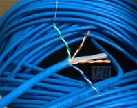 Dây Mạng Cat6E , Dây Cáp Cat 6E UTP Đồng 100%