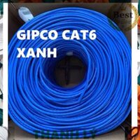 Dây mạng Gipco cat 6 – 0531 (MÀU XANH )