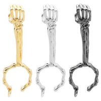 Đầy Màu Sắc Hand Bone Finger Ring Holder Clip Hỗ Trợ Khung Khô Vanilla Thuốc Lá Pre-Roll Cigar Hút Thuốc Cố Đị