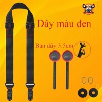 Dây máy ảnh thao tác nhanh Poly trơn Đen