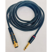 Dây micro Karaoke DYI dài 1,5m/3m//4m/5m dành cho micro có dây cho chất âm không suy hao| dây canon cái ra 6 ly loại tốt