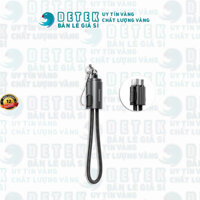 Dây móc khóa, móc balo ... kiêm cáp sạc ngắn 0.2m Remax C6 Type C ra Type C 65W / C5 Type C ra Type L 30W - 0.3m C29 C28