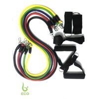 Dây Ngũ Sắc Tập Gym Đa Năng Full Body - Dây Kháng Lực Tập Gym, Dụng Cụ Tập Gym Tại Nhà GKK