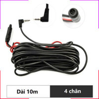 Dây nguồn 10m kết nối camera hành trình và camera lùi, jack 2.5mm, 4 chân .