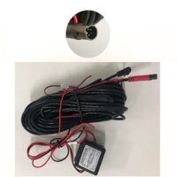 Dây nguồn 10m kết nối camera hành trình ô tô, jack 2.5mm, 5 chân, tích hợp bộ chuyển đổi nguồn từ 24 sang 12V