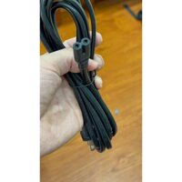 dây nguồn 2 lỗ số 8 dài 2.5m (2,5 mét) chính hãng cho tivi, đài, sạc laptop, tv, loa