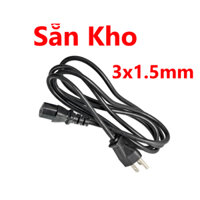 Dây nguồn 3 chấu dài 3m chuẩn mỹ 3x1.5mm đồng nguyên chất