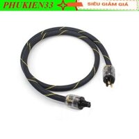Dây Nguồn Âm Thanh Audio Bọc Lưới Chống Nhiễu Monster Powerline 400 Dài 1.5m - Hàng Chính Hãng