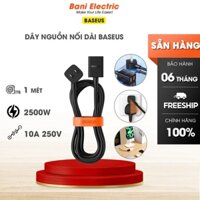 Dây nguồn BA.SEUS chịu tải 2500W dài 1m - Chân US Monitor Router Laptop Charger Fan&Lamp - Hàng chính hãng dày dặn