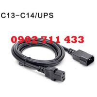 Dây Nguồn C13 – C14 1m Lõi 3×1.5mm² | Chính Hãng, Giá Tốt.