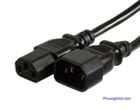 Dây nguồn C13 to C14 dùng cho UPS-PDU-Server lõi 3*1.0mm dài 1.8m