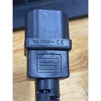 Dây nguồn C14- C15, 10A, 250V, lõi đồng 3 x 1.5mm2, dài 2m
