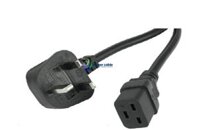 Dây nguồn C19 UK dùng cho thanh nguồn PDU , server, UPS.